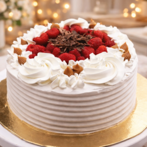 Torta Merengue Frambuesa, Manjar y Chocolate